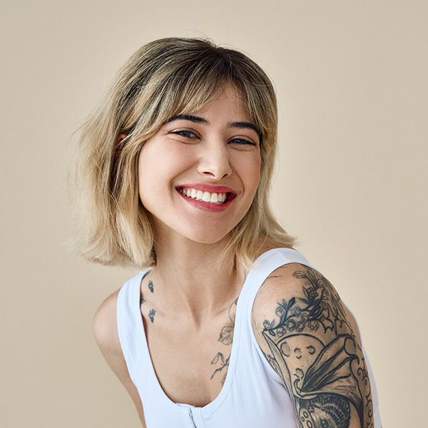 portrait of young woman